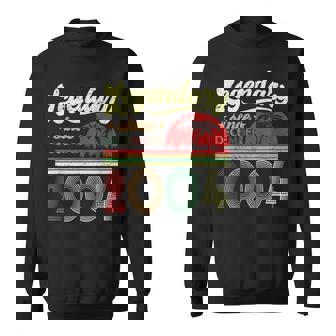 Vintage 2004 Legendary Since December 2004 Limited Edition 1 Men Women Sweatshirt Graphic Print Unisex - Thegiftio UK