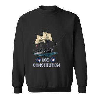 Vintage American Revolution Uss Constitution Gift Sweatshirt - Seseable