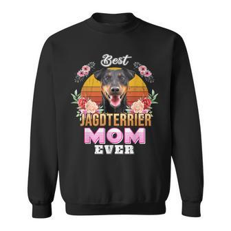 Vintage Beste Jagdterrier Mama Sweatshirt, Perfektes Muttertagsgeschenk - Seseable