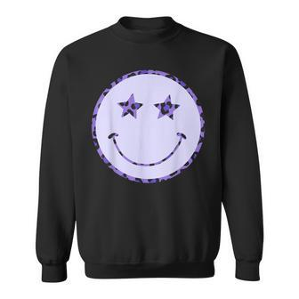 Vintage Funky Happy Face 70S Trendy Sweatshirt - Seseable