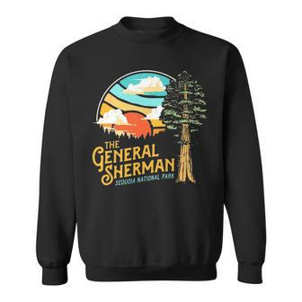 Vintage General Sherman Sequoia National Park Retro Graphic V2 Sweatshirt - Seseable