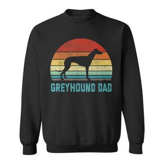 Vintage Greyhound Dad - Dog Lover Sweatshirt - Seseable
