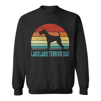 Vintage Lakeland Terrier Dad - Dog Lover Sweatshirt - Seseable