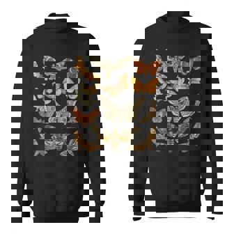 Vintage Moth Goblincore Aesthetic Dark Academia Cottagecore Sweatshirt | Mazezy