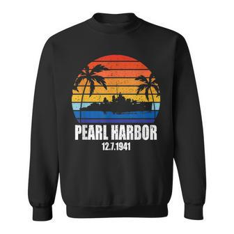 Vintage Pearl Harbor Sunset 80Th Anniversary Sweatshirt - Seseable