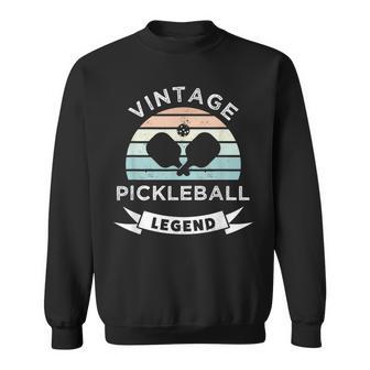 Vintage Pickleball Legend Lustiges Dink Master Geschenk Sweatshirt - Seseable