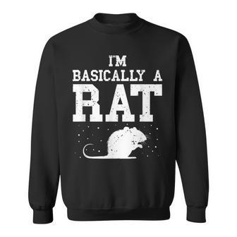Vintage Rattenliebhaber Sweatshirt, Nagerbesitzer Maus Motiv - Seseable