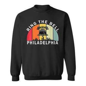 Vintage Retro Ring The Bell Philadelphia Baseball Philly V2 Men Women Sweatshirt Graphic Print Unisex - Thegiftio UK