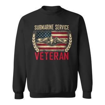 Vintage Us Navy Submarine Service Veteran T Sweatshirt | Mazezy