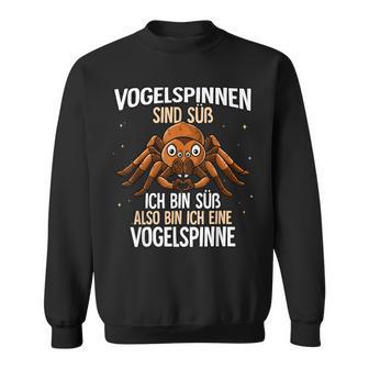 Vogelspinnen Sind Süß Vogelspinne Sweatshirt - Seseable