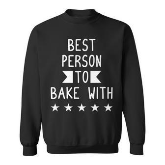 Voted Best Person To Bake With Cute Christmas Cookies  Men Women Sweatshirt Graphic Print Unisex