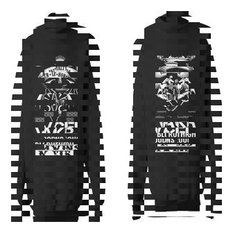 Wacker Blood Runs Through My Veins Sweatshirt - Seseable