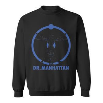 Watchmen Vintage Dr Manhattan Sweatshirt - Seseable