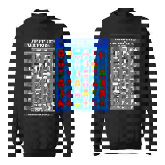 We Are Naf Nafo Expansion Is Non Negotiable Flag Sweatshirt | Mazezy