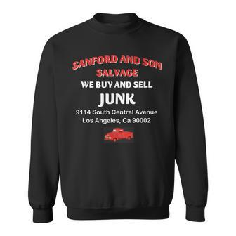 We Buy And Sell Junk Car Son In Sanford City Funny Meme Sweatshirt | Mazezy