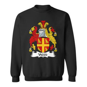 Webb Coat Of Arms - Family Crest Men Women Sweatshirt Graphic Print Unisex - Thegiftio UK