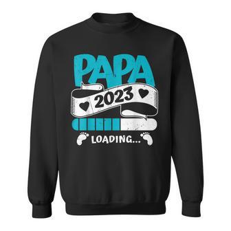 Werdender Papa 2023 Sweatshirt, Ankündigung Vaterschaft Tee - Seseable