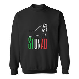 Words In Italian Stunad Italian Funny Italy Gift Men Women Sweatshirt Graphic Print Unisex - Thegiftio UK