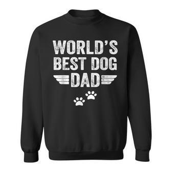 Worlds Best Cat Dad Ever Cat Daddy Father Gift Men Sweatshirt | Mazezy