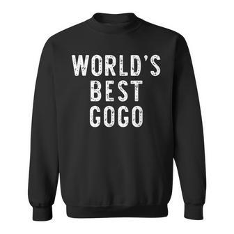 Worlds Best Gogo Funny Family Sweatshirt | Mazezy AU