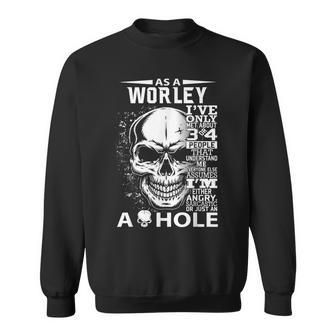 Worley Definition Personalized Custom Name Loving Kind Sweatshirt - Seseable