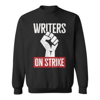 Writers Guild Of America On Strike Anti Ai Chatbots Wga Sweatshirt | Mazezy