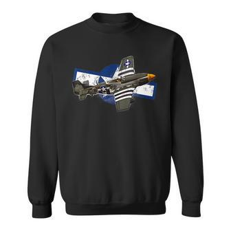 Ww2 Warplanes Warbirds P51 Mustang Sweatshirt | Mazezy