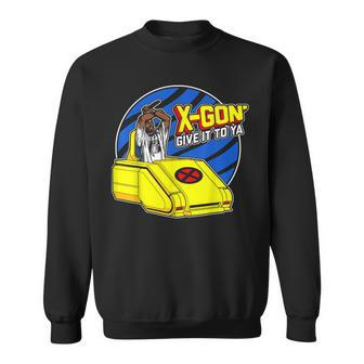 X Gon Give It To Ya Sweatshirt | Mazezy DE