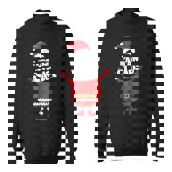 Xmas Papaw With Santa Hat Costume Family Christmas Sweatshirt | Mazezy