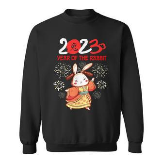 Year Of The Rabbit Happy Chinese New Year 2023 Sweatshirt - Thegiftio UK