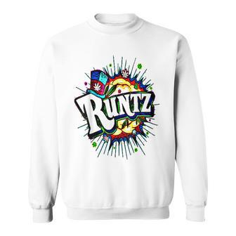 420 Cannabis Culture Runtz Stoner Marijuana Weed Strain Sweatshirt | Mazezy