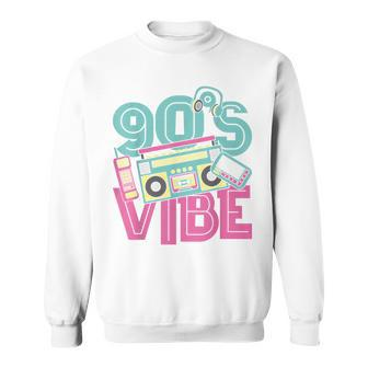 90S Vibe Vintage 1990S Music 90S Costume Party Nineties Sweatshirt | Mazezy