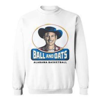 Alabama Basketball Ball And Oats Sweatshirt | Mazezy
