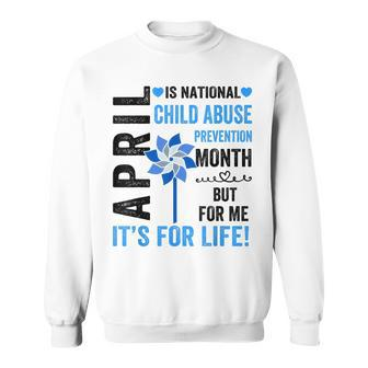April Is Child Abuse Prevention Month Child Abuse Awareness Sweatshirt | Mazezy AU