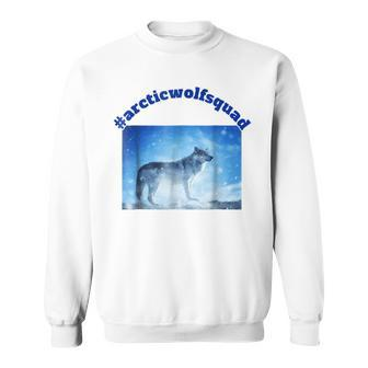 Arctic Wolf Squad Sweatshirt | Mazezy
