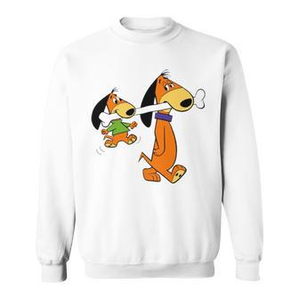 Augie Doggie &Amp Doggie Daddy Sharing A Bone Sweatshirt | Mazezy