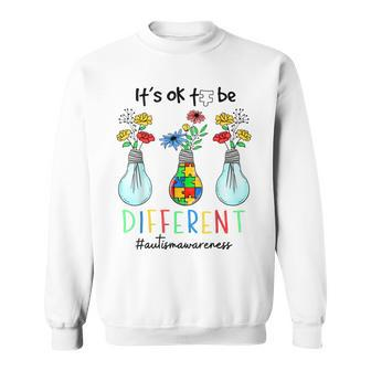 Autism Awareness Light Its Ok To Be Different Women Kids Sweatshirt | Mazezy
