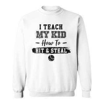 Baseball Funny Softball Fathers Day Gift For Dad Gift For Mens Sweatshirt | Mazezy