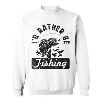 Bass Fishing Gift For Fishing Fisherman Fishing With Grandpa Sweatshirt | Mazezy