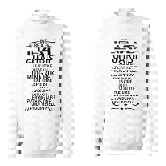 Being A Lead Guitarist Like Riding A Bike Sweatshirt | Seseable CA