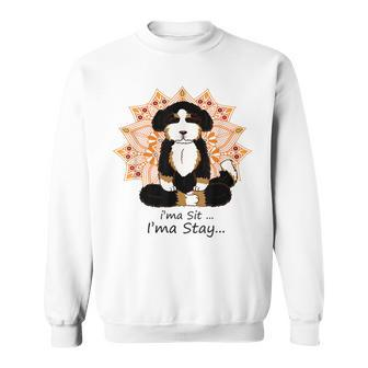Berne Doodle Bernese Dog Gift Mom Men Women Sweatshirt Graphic Print Unisex - Seseable