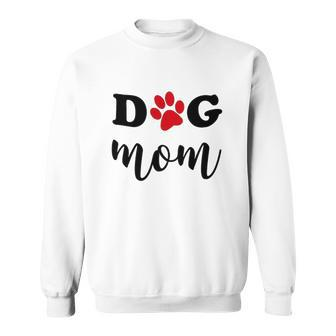 Best Dog Mom Ever Dog Lovers Gift For Mom Men Women Sweatshirt Graphic Print Unisex - Thegiftio UK