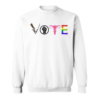 Black Lives Matter Vote Lgbt Gay Rights Feminist Equality Sweatshirt | Mazezy