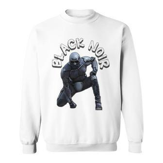 Black Noir Graphic The Boys Sweatshirt | Mazezy