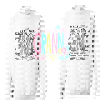 Blessed To Be Called Granny Colorful Mothers Day Gift Sweatshirt | Mazezy