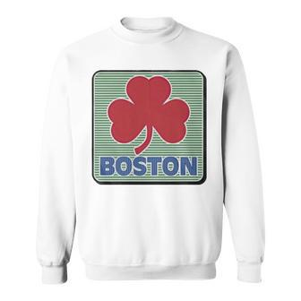Boston Shamrock St Patrick’S Day Sweatshirt | Mazezy