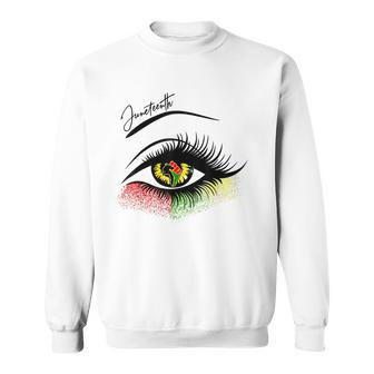 Bright Eyes Junenth Junenth Eye African American Sweatshirt | Mazezy