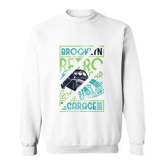 Brooklyn Retro Car Sweatshirt - Monsterry CA