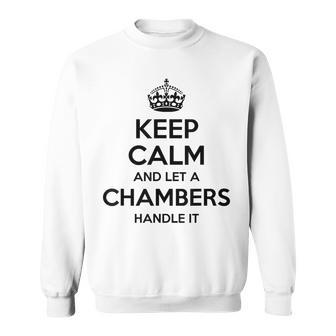 Chambers Funny Surname Family Tree Birthday Reunion Gift Men Women Sweatshirt Graphic Print Unisex - Thegiftio UK