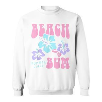 Coconut Girl Beach Bum Pastel Graphic Trendy Y2k 90S Retro Sweatshirt | Mazezy